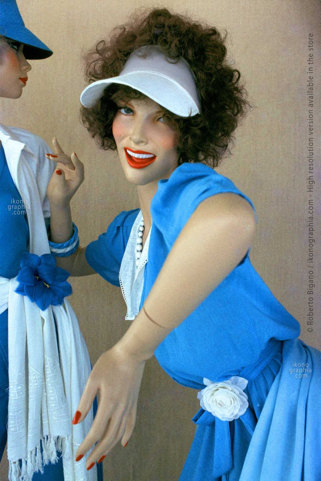 Glamorous and provocative vintage Spanish mannequins. 19801997