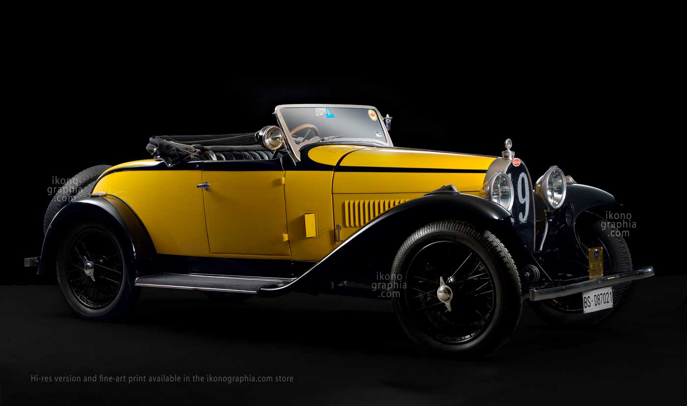 Bugatti Type 40A 1931. Owner Ivanno Frascari, Italy. Photo Roberto Bigano. https://www.ikonographia.com/archive/the-bugatti-archive/