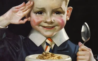 The Kellogg Kids, by Leyendecker. Corn Flakes Ads 1916-1917