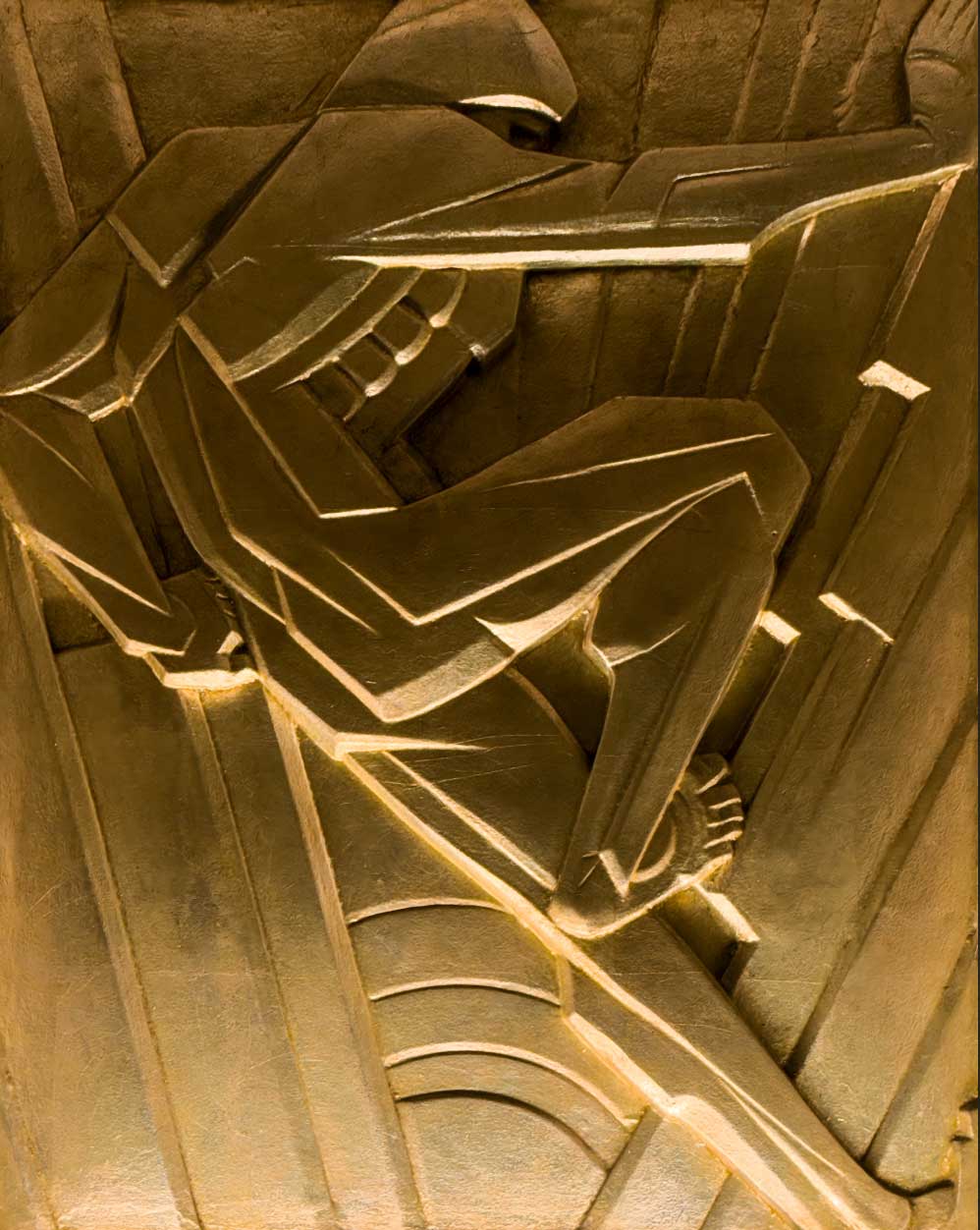 Vision bas-relief by René Paul Chambellan, Chanin Building vestibule, New York, 1929.