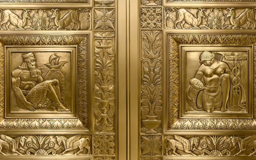 Art Deco Elevator Panels — Fred French Building, 1927 — Glinsky & Bach