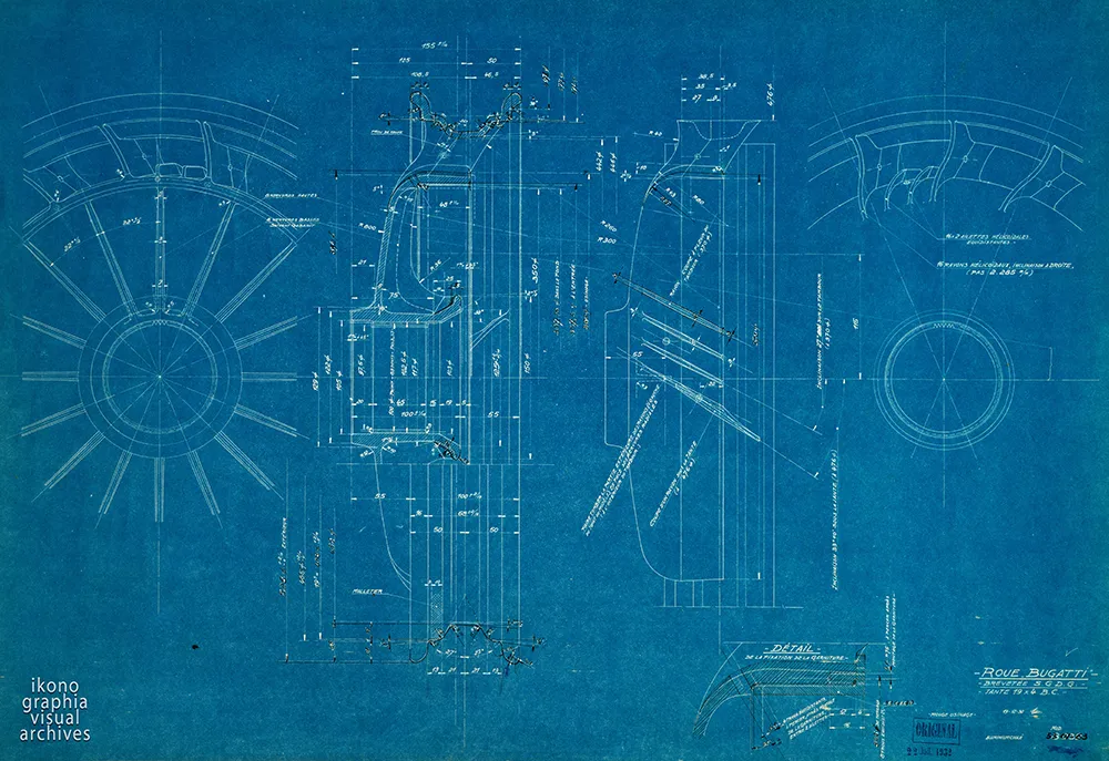 The Lost Bugatti Factory Drawings — The Archive (1922–1942) - Ikonographia