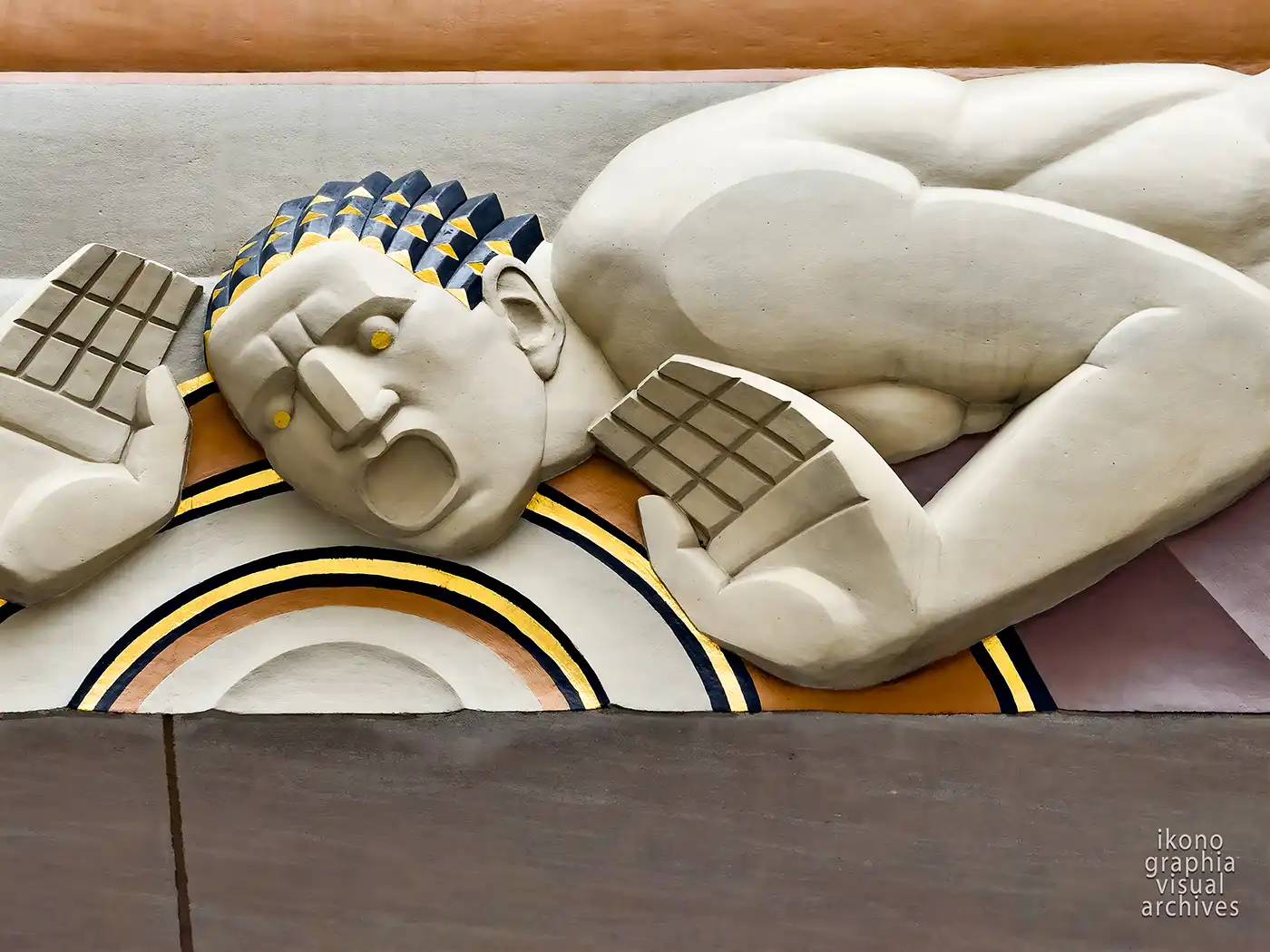 Light Age of Television Lee Lawrie close-up 1933